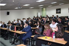 Mr. Donald Batal at the Sagesse Faculty of Hospitality Management