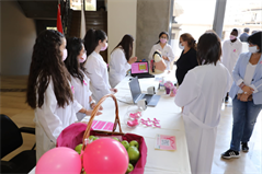 حملة توعية وفحوصات للكشف المبكر عن سرطان الثدي