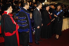 الوزير الياس بو صعب ضيف احتفال جامعة الحكمة لتخريج طلاّب دورة 140 سنة نوعيّة وتميّز