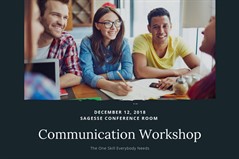 IPDC is organizing a communication workshop 