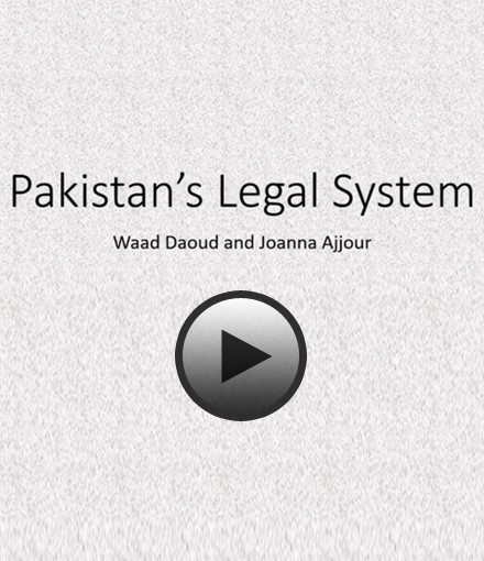 The mixed legal system (Common and Religious Law) in Pakistan