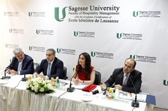 Minister of Tourism at Sagesse University