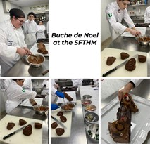 Buche de Noel at the SFTHM