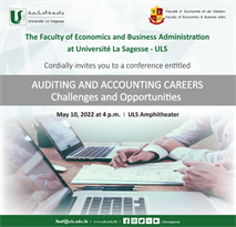 AUDITING AND ACCOUNTING CAREERS: Challenges and Opportunities