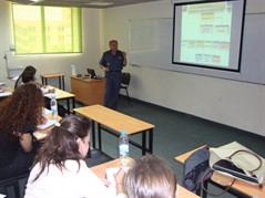 BS6 students welcome General Pierre Nassar for a Strategic Planning conference 
