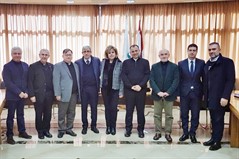 Visit of our professor and minister Dr. Tarek Majzoub