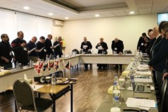 مشاركة الأب الرئيس خليل شلفون في الحلقة الإستشارية الثانية لبرنامج مجلس كنائس الشرق الأوسط
