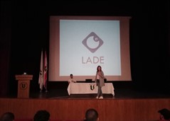 The student affairs office organized a meeting between the students and LADE organization