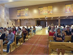 قدّاس تخريج ٥٠ شخصًا قد تابعوا دورة التنشئة الروحيّة في أبرشيّة جبيل المارونيّة لسنة ٢٠٢٣